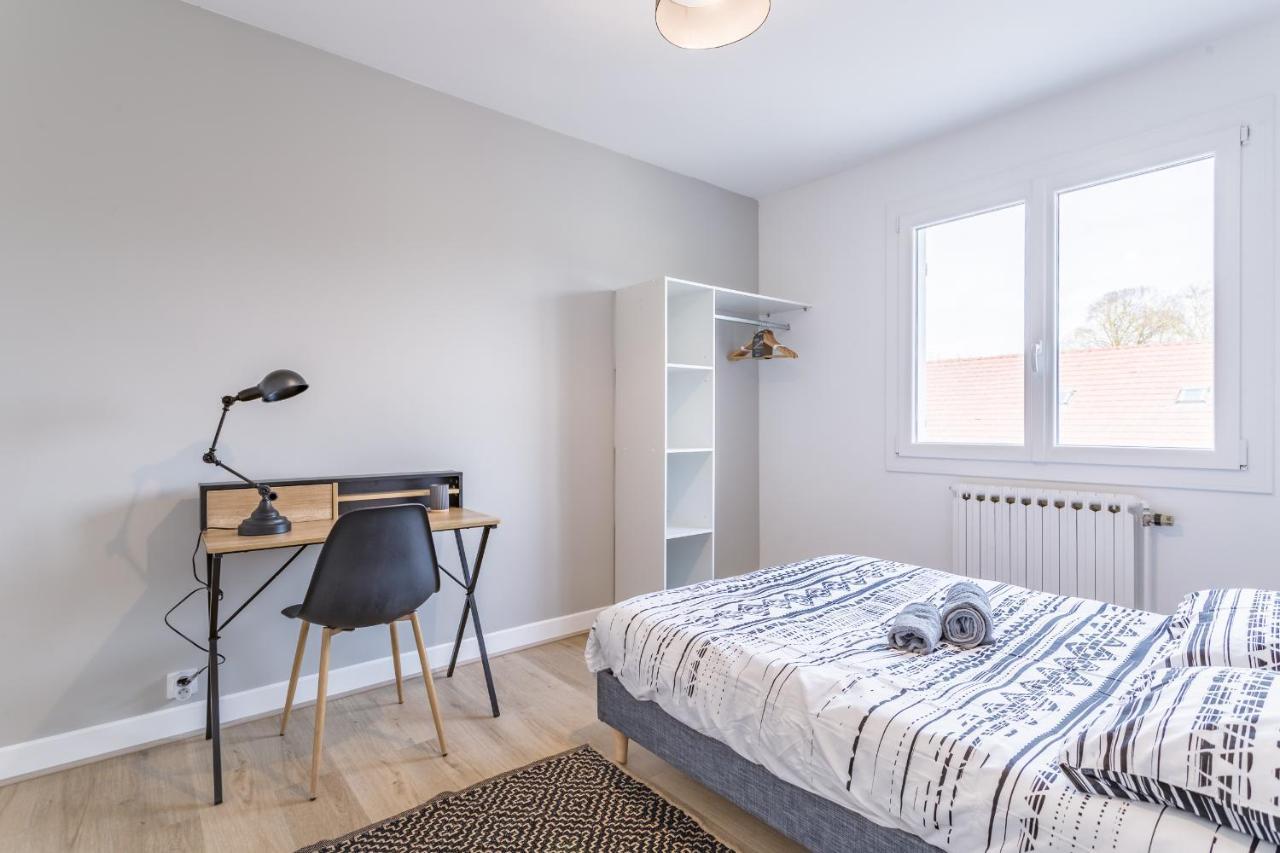 Duplex Providence - Ideal Groupe - Confort - Parking Prive Troyes Exterior photo